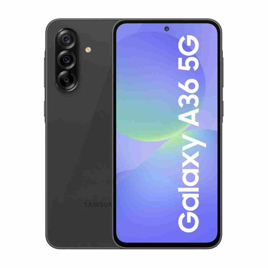 LX INDIA Mobile Phones Awesome Black Samsung Galaxy A36 5G (8GB, 128GB)