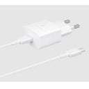 LXINDIA Mobile Charger Samsung Galaxy Travel Adapter 15W with C2C Cable 1m Length (White)