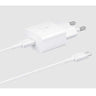 LXINDIA Mobile Charger Samsung Galaxy Travel Adapter 15W with C2C Cable 1m Length (White)