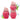 LX INDIA Bottle SAMVARDHAN Folding 700 ml Silicone Collapsible Water Bottle(Strawberry)