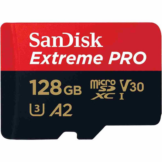 LXINDIA SD Card SanDisk Extreme Pro 128GB microSDXC UHS-I V30 CARD