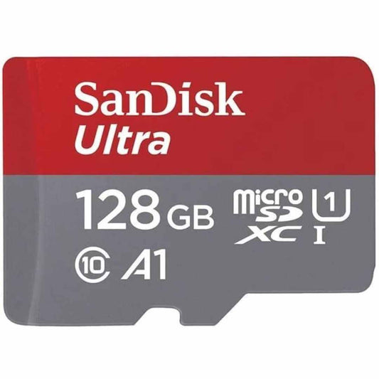 LX INDIA SD Card SanDisk Ultra 128GB microSDXC UHS-I, 140MB/s R, Memory Card