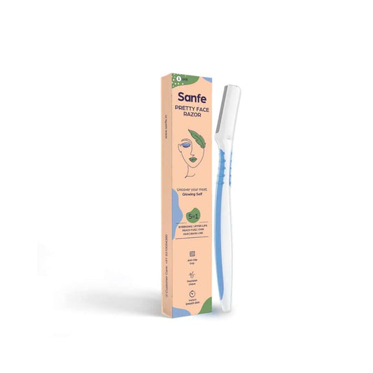 LXINDIA shaving razor Sanfe Pretty Face Razor for pain free facial hair removal (pack of 5)