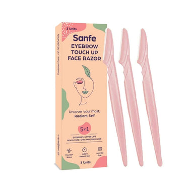 LXINDIA shaving razor Sanfe Reusable Face Razor For Women 3pcs (Pack of 2)