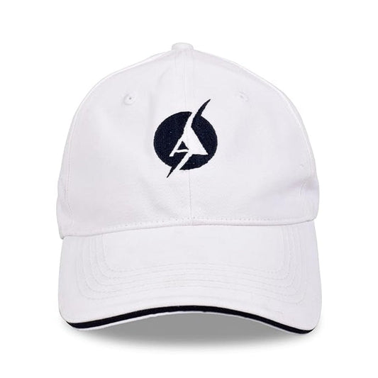 LX INDIA Caps and Hats White SAS Caps for Unisex Caps with Adjustable Strap in Summer for  All Sports Cap , Gym Caps for Men & Women