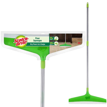 LXINDIA Cleaning wiper Scotch Brite Plastic Floor Squeegee Wiper with telescopic handle