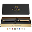 LXINDIA Pens Scriveiner Black Lacquer Rollerball Pen