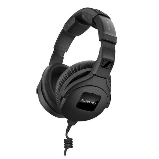 LX INDIA Headphones and Headsets Sennheiser HD 300 Pro Wired Over Ear Headphones - black