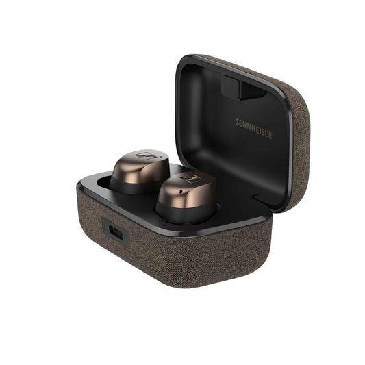 LX INDIA Earbuds Sennheiser Momentum True Wireless 4 in Ear erabuds with BT v5.4 and AURACAST Technology (Black Copper)