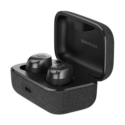 LX INDIA Earbuds Sennheiser Momentum True Wireless 4 in Ear erabuds with BT v5.4 and AURACAST Technology (Black Graphite)