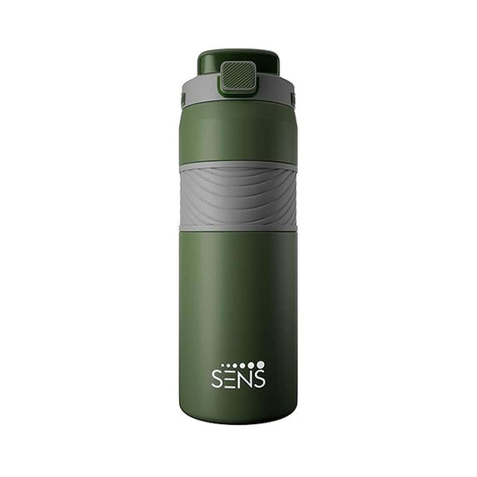LX INDIA Water Bottle SENS Hydra Dual Stainless Steel Water Bottle 800 ml ,Lagoon