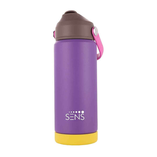 LX INDIA Water Bottle SENS Hydra Stellar 304 Stainless Steel Kids Water Bottle ,Blueberry Plum