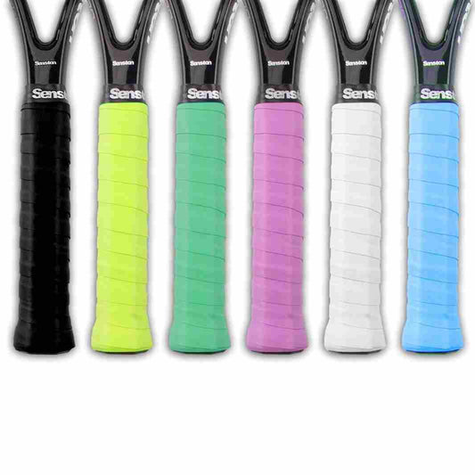 LX INDIA Batminton Grip Senston Tennis Grips Pure - 6 PACK