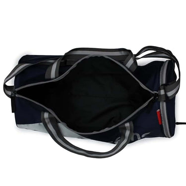 LXINDIA Gym Bags Sfane Polyester 23cms Gym Bag  (Silver Navy)