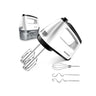 LXINDIA Beater SHARDOR 400W Hand Mixer Electric 6 Speed and Turbo Beater (White)