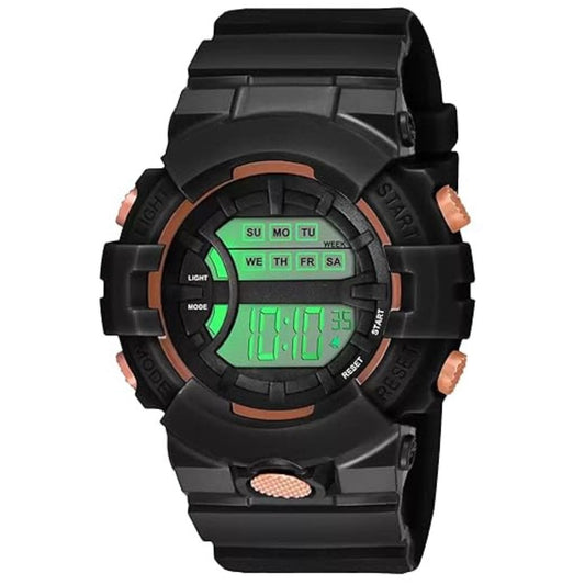 LX INDIA Digital Watch Black Shocknshop Digital Kids Children Multi Functional Pink Watch for Girls & Boys -325PI