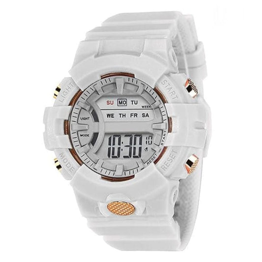 LX INDIA Digital Watch White Shocknshop Digital Kids Children Multi Functional Pink Watch for Girls & Boys -325PI