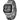 LX INDIA Digital Watch Black Silver Shocknshop Digital Sports Square Black Dial Stainless Steel Strap Unisex Watch