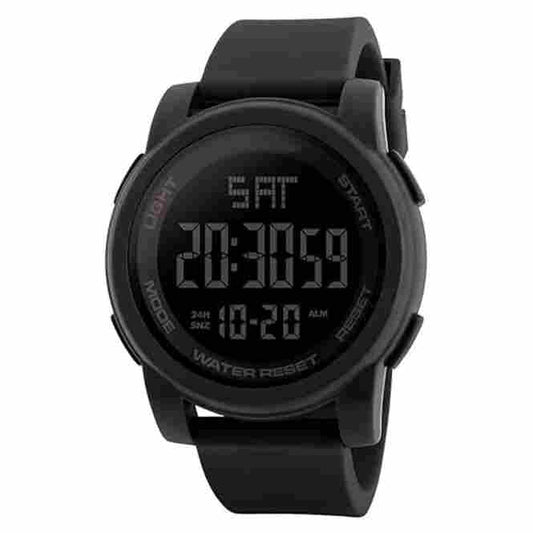 LX INDIA Digital Watch Black Shocknshop LED Digital Sports Multi Functional Black Dial Watch for Mens Boys -W1257
