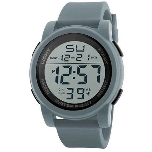 LX INDIA Digital Watch Grey Shocknshop LED Digital Sports Multi Functional