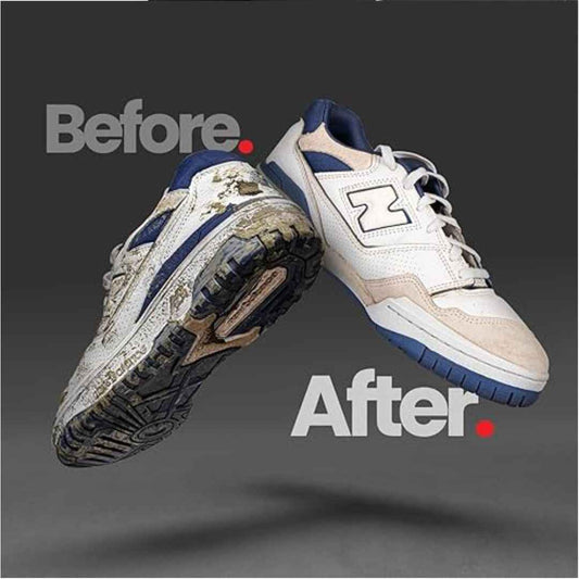 LX INDIA Shoe cleaning set SHOEGR Ultimate Sneaker Cleaning Kit | Shoe Cleaner for Nubuck, Canvas, Knit, Trainers, Multi-Material & Suede