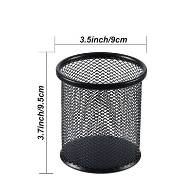 LXINDIA Pen Holder Shuban Metal Mesh Pencil and Pen Holder 4 Pcs