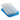 LX INDIA Ice Cube Tray Signoraware Icy trey Plastic Lock N Lock 18 cubes Set of 2 Blue