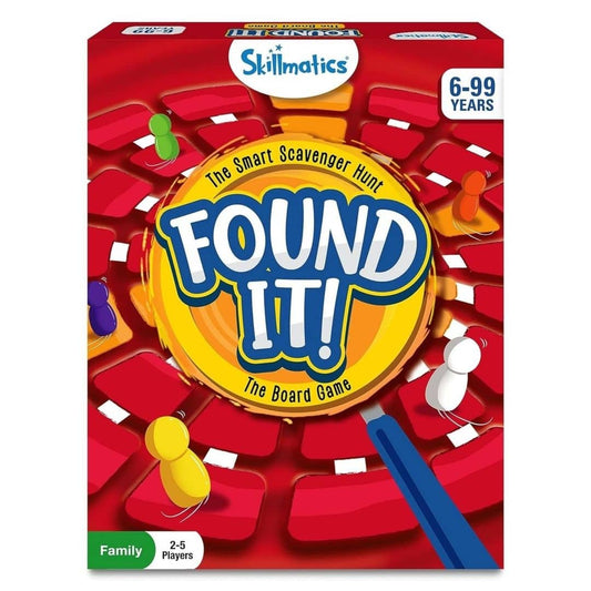 LX INDIA BOARD GAME Skillmatics Board & Card Game - Found It, Scavenger Hunt for Kids