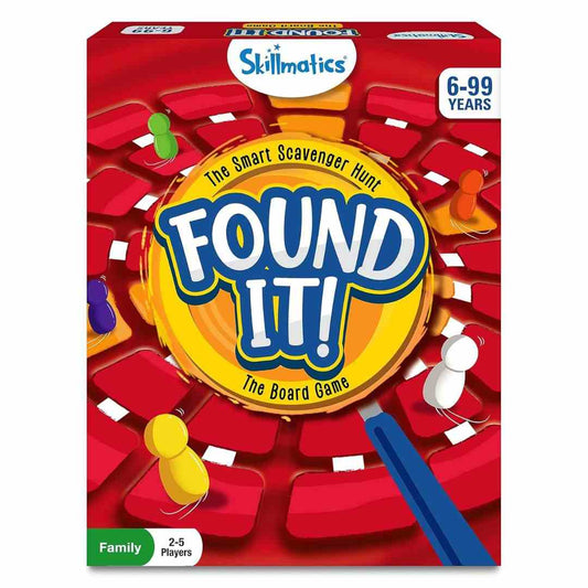 LXINDIA BOARD GAMES Skillmatics Board & Card Game - Found It, Scavenger Hunt for Kids,