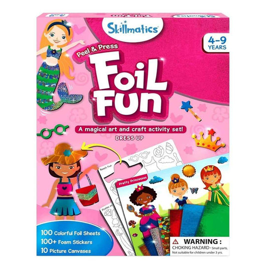 LX INDIA BOARD GAME Skillmatics Foil Fun - Dress Up, No Mess Art for Kids, Craft Kits & Supplies, DIY Creative Activity