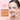LX INDIA Face Massager SKINROTH Ice Face Roller Silicone Facial Cube (Pink, Pack of 2)