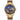 LX INDIA Wrist Analog Watch Gold - Black Skmei Automatic Mechanical Self-Wind Men's Watch 43mm Zinc Alloy Case & Stainless Steel Band - 9194