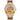 LX INDIA Wrist Analog Watch Gold Gold Skmei Automatic Mechanical Self-Wind Men's Watch 43mm Zinc Alloy Case & Stainless Steel Band - 9194