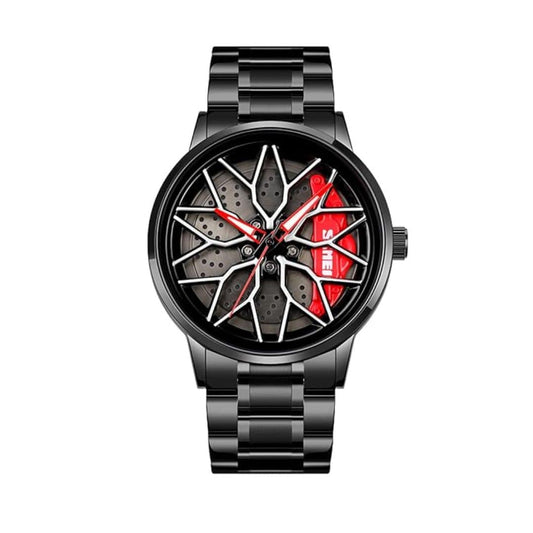 LX INDIA Watch Model D Skmei New Car Wheel Watch with Rolling Creative Fashion Analog Watch