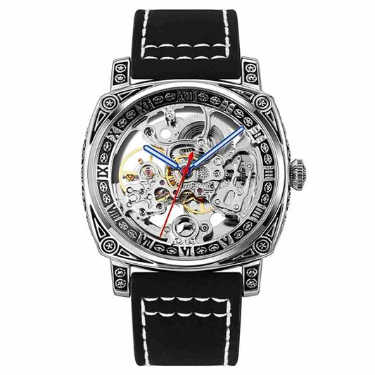 LX INDIA Wrist Analog Watch Black Skmei Sports Watch for Men and Boys Automatic Analog Watch, Zinc Alloy Case, Leather Band - 9271