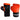 LXINDIA Boxing Kit SKMT PU Leather Boxing Gloves for Kids Orange