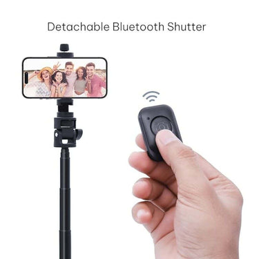 LXINDIA Selfie Sticks SKYVIK SIGNIPOD 2 in 1 62inch Selfie Stick Tripod Stand with Blutooth Remote