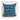 LX INDIA Cushion Covers Dark Teal Blue Sleepy Threads Cotton Square Pattern Cushion Covers,16x16Inches