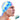 LX INDIA HEAD CAPS Slovic Swimming Cap for Men & Women [White Pattern]