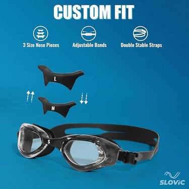 LXINDIA Swimming Kit SLOVIC Swimming Goggles for Adults