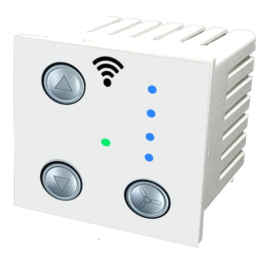 LX INDIA Wifi switch board Smarteefi WiFi Smart Fan Regulator, 4 speed. Speed Scheduling, Restore State, Compatible with Alexa & Google Assistant, 2 YEAR WARRANTY(Fan Regulator)