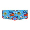 LXINDIA Pencil Box Smily Kiddos Multi Functional Pop Out Pencil Box for Kids Police Theme (Blue)