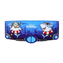 LXINDIA Pencil Box Smily Kiddos Multi Functional Pop Out Pencil Box for Kids Shark Theme (Blue)