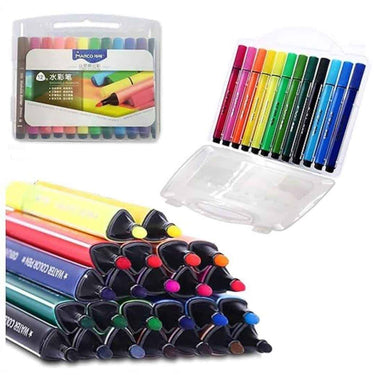 LXINDIA Sketch Pen SNAPTRON Washable Watercolor Sketch Pen 12 Set