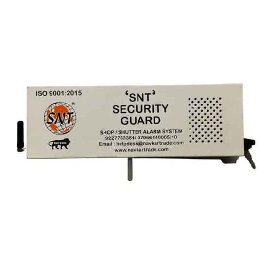 LX INDIA Smart Home Security Alarm Kit SNT GSM Shutter Security (Siren, Call, SMS) 5 User Alarm System with Mobile Calling Facility