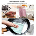 LXINDIA Cleaning Towel SOBBY 10 Pcs Small Size Kitchen Dish Cleaning Microfiber Wipes Cleaning Cloth