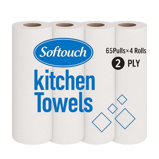 LXINDIA Wipes Softouch 2 Ply Kitchen Tissue Rolls