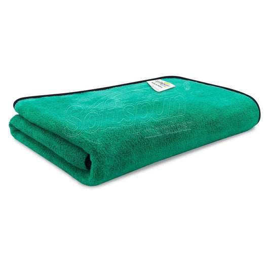 LX INDIA Towels Parrot Green SOFTSPUN Microfiber Bath Towel 1Pc 60x120cm Grey! Ultra Absorbent Super Soft Quick Drying  Large Size Unisex