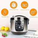 LXINDIA Rice cooker SOLARA MultiPurpose Electric Rice Cooker 4 Litre Silver