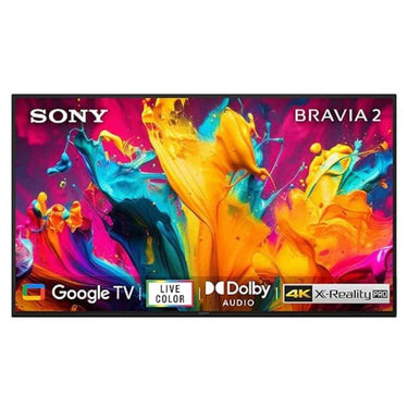 LXINDIA TV Sony BRAVIA 2 Series 108 cm (43 inches) 4K Ultra HD Smart LED Google TV (Black)